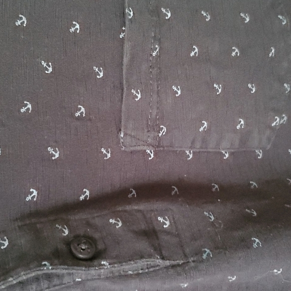 Denim & Flower polo with anchors - Picture 3 of 8